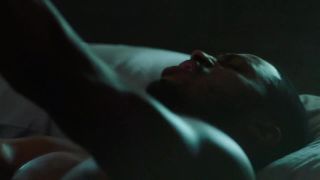 Sexcams Petite Ebony MILF Naturi Naughton in explicit sex act in bedroom from Power TV series Spa