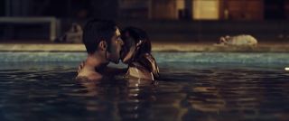 Wet Cunt Ryan Bown kisses Clare McCann in pool and gives...