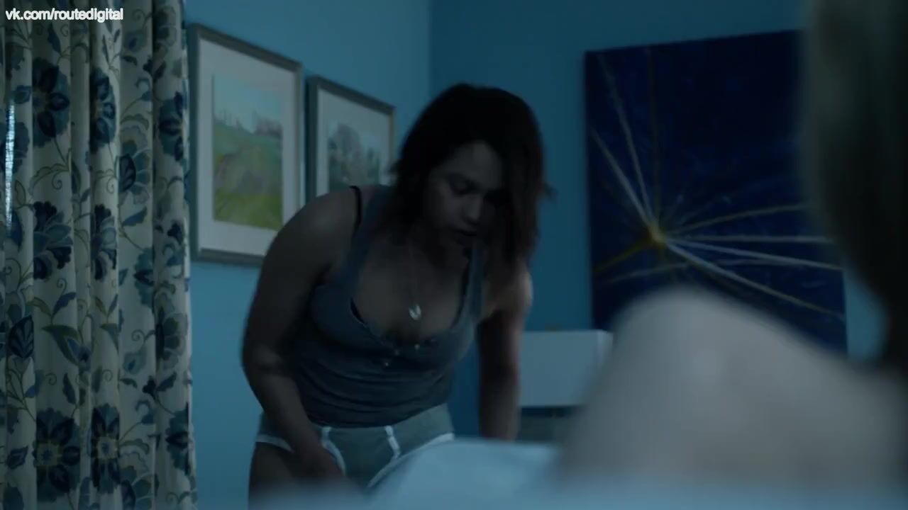 Wiizl Gia Crovatin and Monica Raymund cheat on husband with each other in Hightown Face Fuck