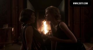 Grande The hottest one excerpt of two lesbians masturbating in bed from Vita & Virginia (2018) Riley Steele