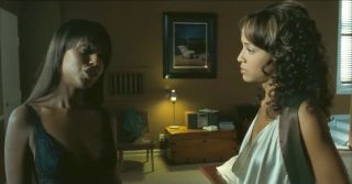 TubeGals Lesbian and straight sex scene of Mulatto Kerry Washington from She Hate Me (2004) Bubblebutt