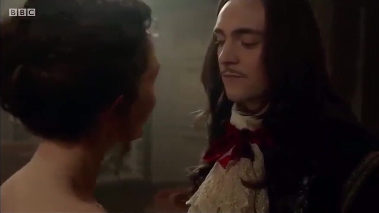 Chick Woman with big belly is penetrated in sex compilation from TV series Versailles Hardcoresex