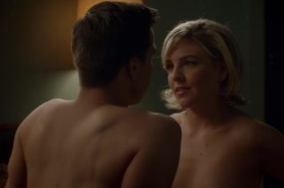 Kiss Helene Yorke spends time together with man in TV series Masters of Sex: S03 E07 (2015) Hardcore