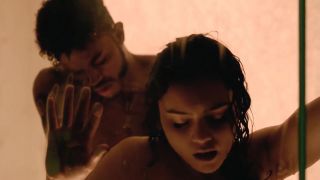 Gay Pov Black and white babes Andrea Londo and Lex Scott Davis nude threesome in Superfly (2018) Desnuda