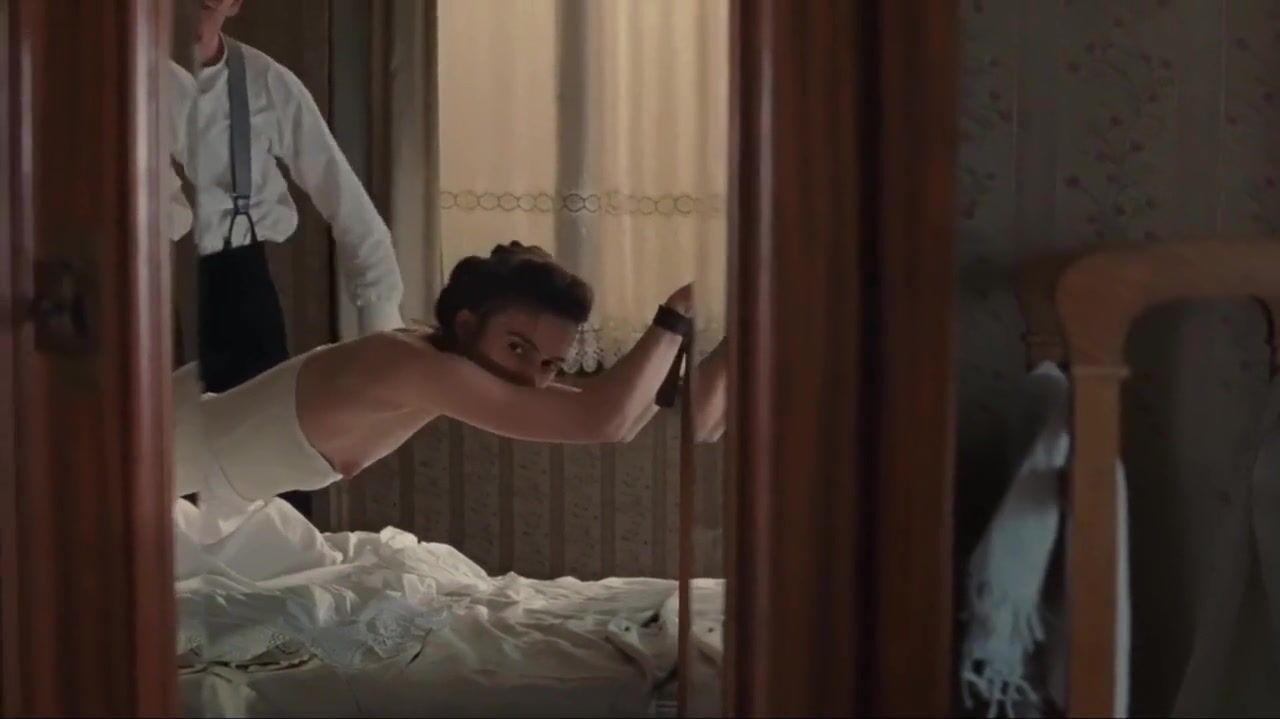 Glam Keira Knightley gets punished and scored in hot movie sex scenes from Dangerous Method Pure18