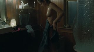 Massive Riley Keough has nice boobies and viewers know it...
