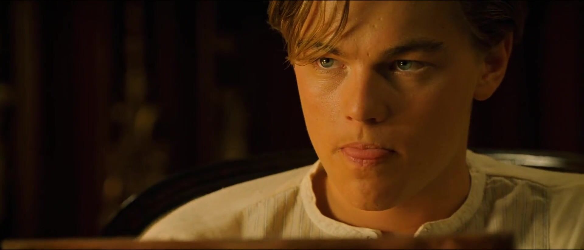 Pussyfucking Leonardo DiCaprio loves chick's body and draws her before fucking in Titanic (1997) Step Mom