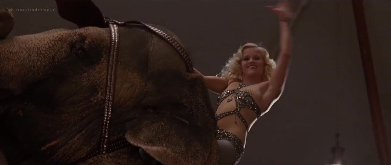 Piercings Reese Witherspoon shows how she fools around in sex scene from Water for Elephants (2011) Pornstar