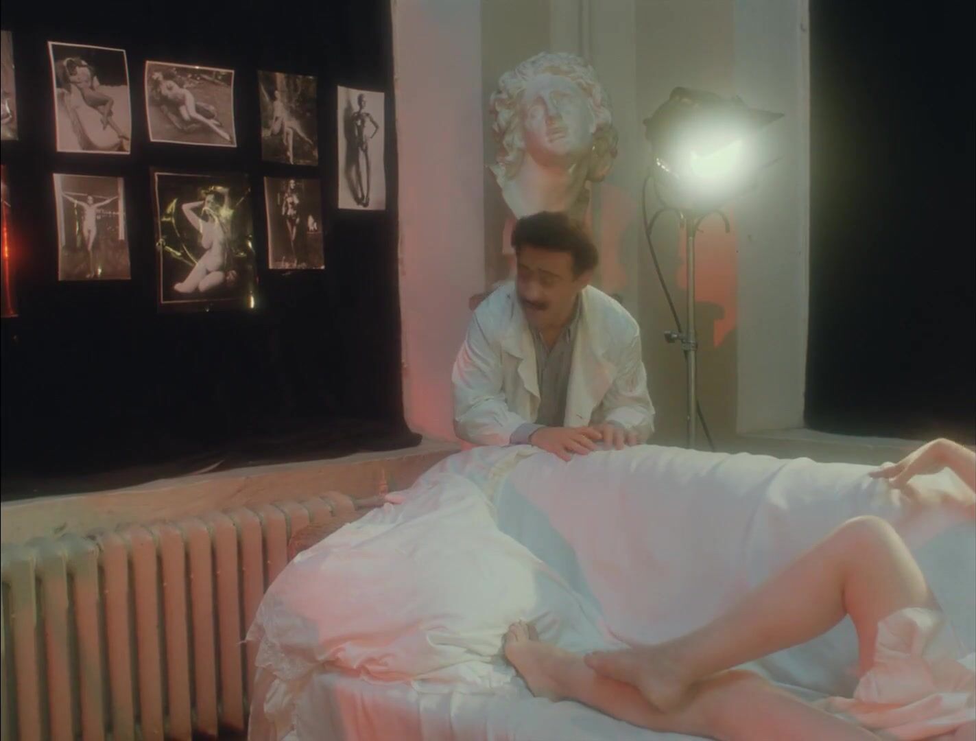 Eccie Womanizer has sex with gorgeous goddess in Russian film Small Giant of Big Sex (1993) Innocent