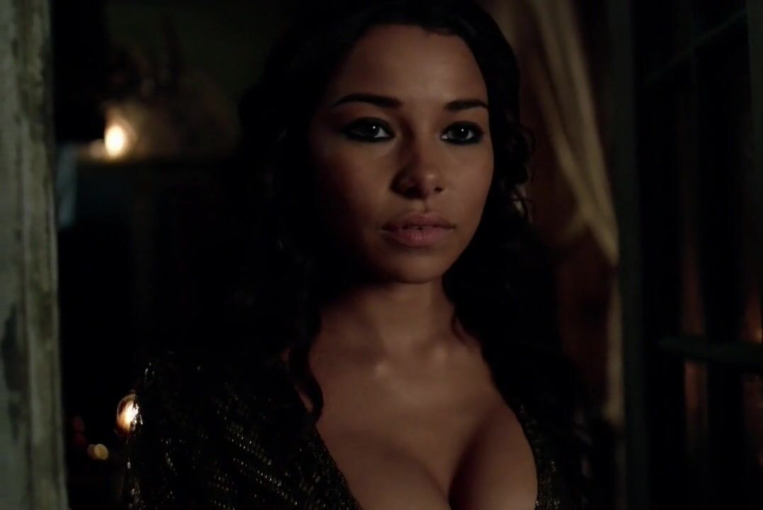 Luscious Ensnaring movie stars Jessica Parker Kennedy and Clara Paget nude in Black Sails Doggy Style