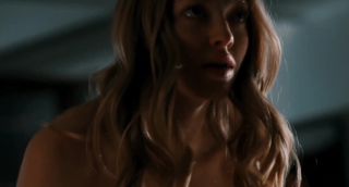Butt Sex Lovelace is carnal with co-star Amanda Seyfried who makes it in the nude in Chloe (2009) Cum On Ass