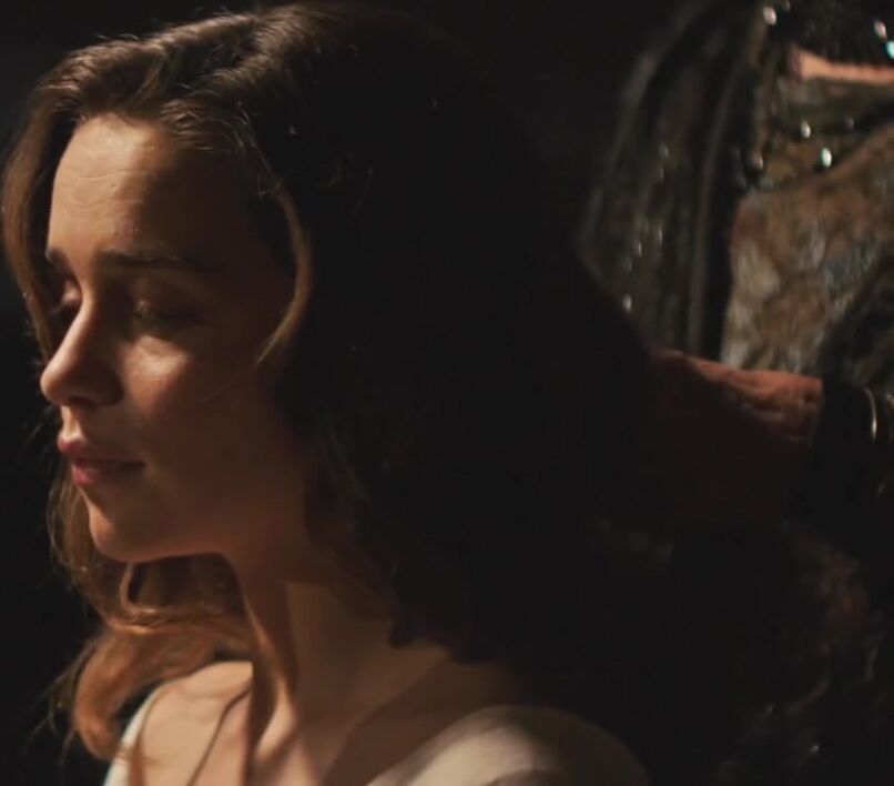 Branquinha Hot movie whore Emilia Clarke shows off beautiful body in Voice from the Stone (2017) FrenchGFs