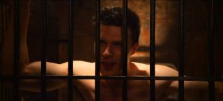 Camster Alice Englert can't resist caged boy and goes jerking him off in TV series Ratched ZBPorn