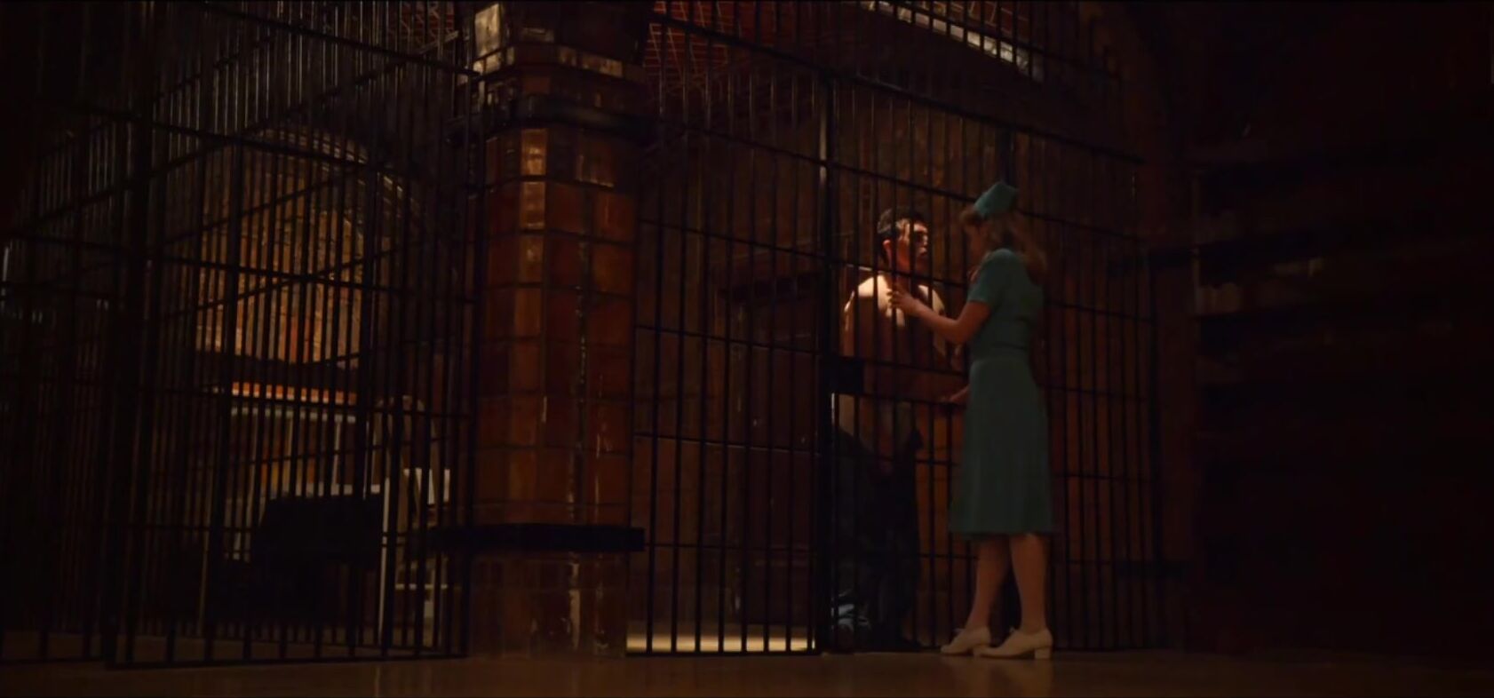 Nudity Alice Englert can't resist caged boy and goes jerking him off in TV series Ratched Analplay
