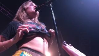 Argentino Concert moments full of shame and excitement when Tove Lo nude exposes boobies on stage Ass Worship