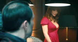 Female Domination Celebrity in red Vica Kerekes in Men in Hope movie sex scenes where she hooks up Perfect Body Porn