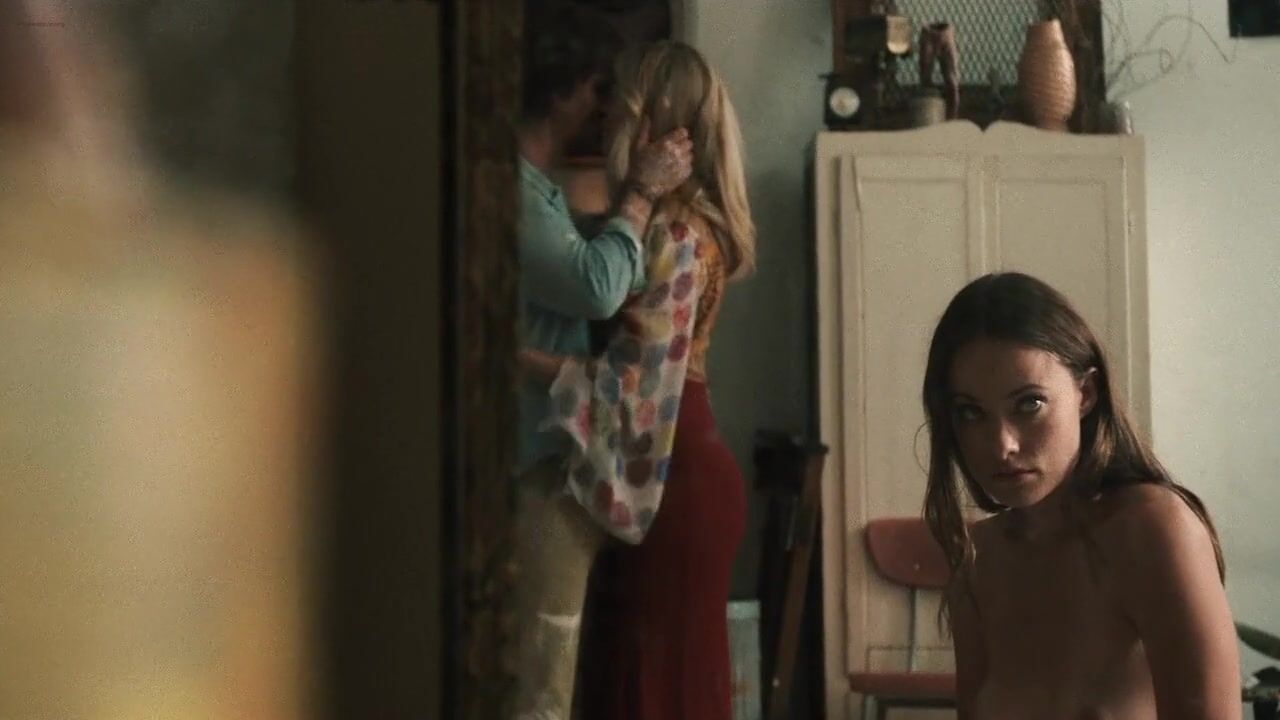 Negra Lewd Olivia Wilde turns boys on getting naked and having sex in TV series Vinyl S01E06 Wankz - 1
