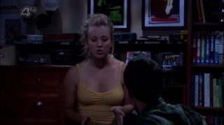 Spit Shameless scenes from sitcom where Kaley Cuoco demonstrates boobies as much as possible Gay Military