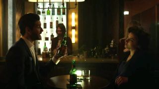 Flogging Sex scene of exotic MILF Amber Rose Revah being scored in TV series The Punisher Masturbandose