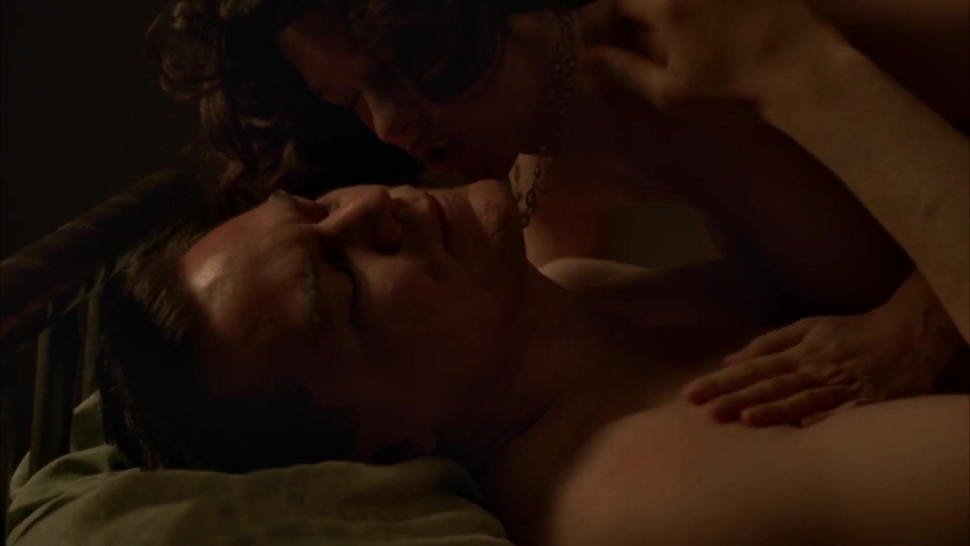 Classroom Man takes hot housewife and scores her cunt cumming right inside in Boardwalk Empire No Condom - 1