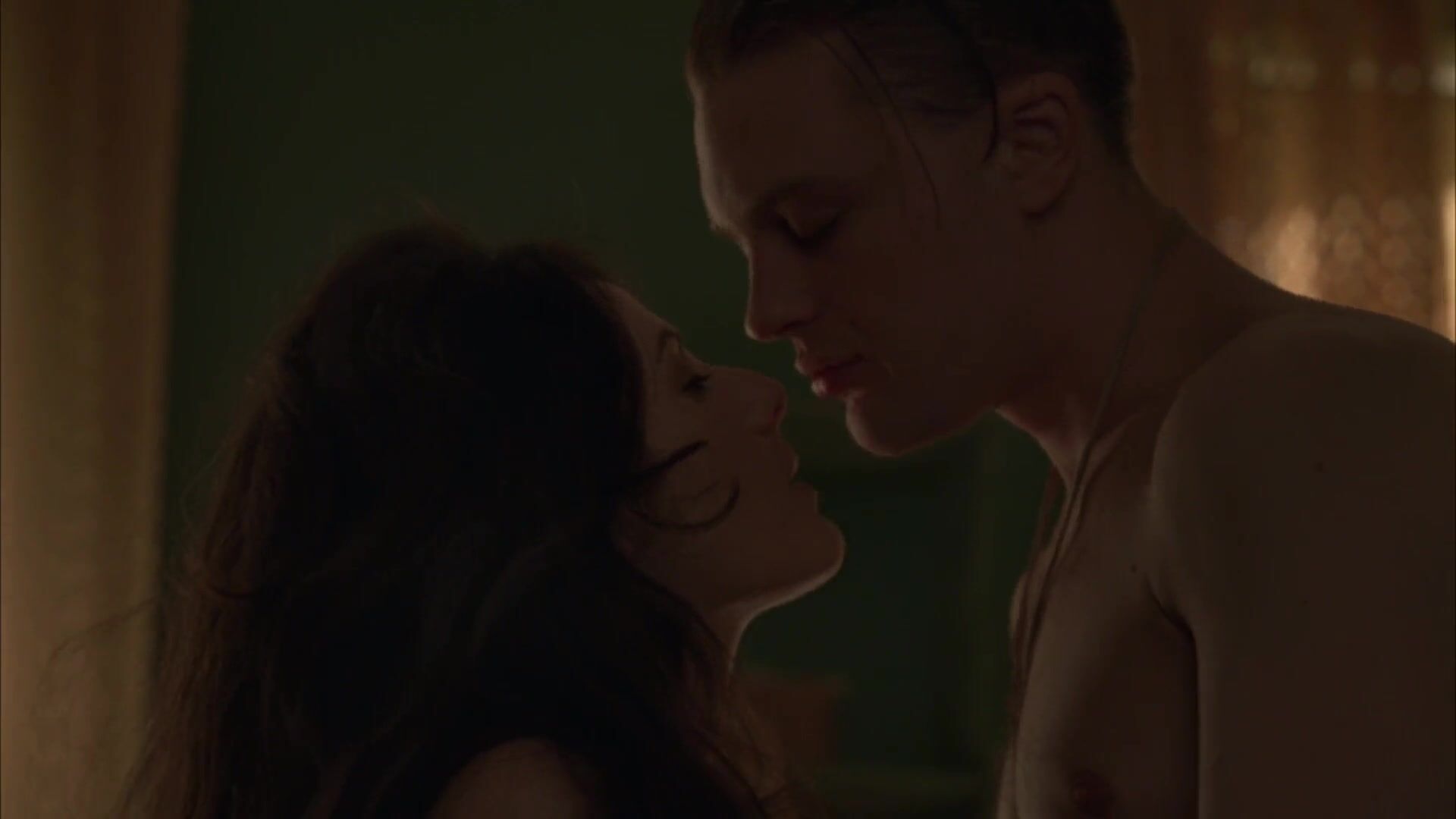 Pegging Man takes hot housewife and scores her cunt cumming right inside in Boardwalk Empire High Definition - 2