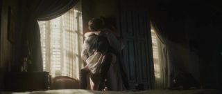 Nasty In Secret scene where man with long hair makes it with Elizabeth Olsen and she cums (2013) Bbc
