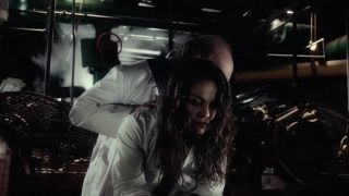 Lez Doctor grabs Mila Kunis and hooks up with her in The Angriest Man in Brooklyn (2014) DianaPost