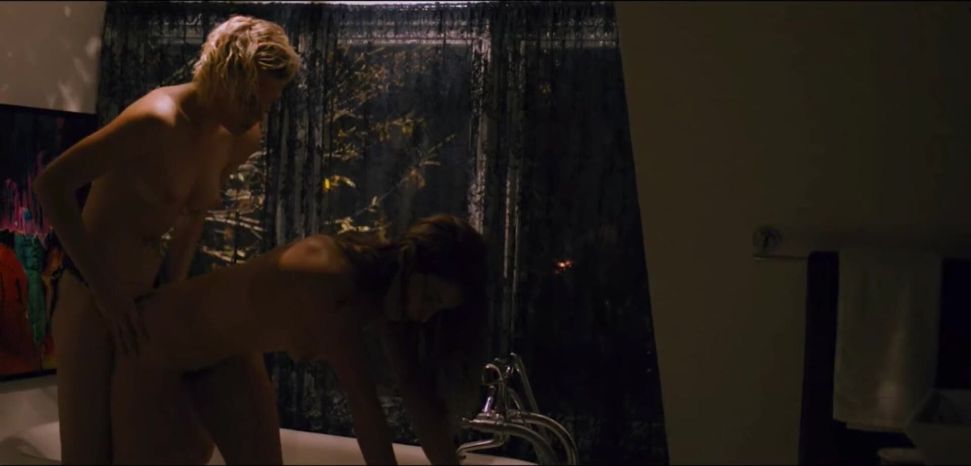 Wet Cunts Below her Mouth contains carnal adventure moment of Erika Linder and her girlfriend Cogida - 1
