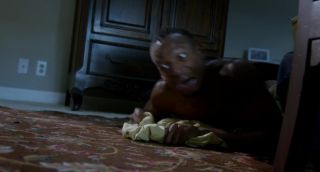 Seduction Black guy is very gentle with unstoppable nympho Jaime Pressly in Haunted House 2 Shaved
