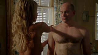 NXTComics Bald man is too faithful to be carnal with Riki Lindhome in horror movie Hell Baby (2013) Blackdick