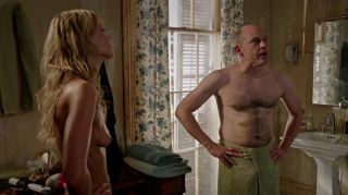Duckmovies Bald man is too faithful to be carnal with Riki Lindhome in horror movie Hell Baby (2013) Lovers