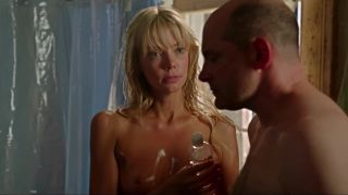 Soapy Massage Bald man is too faithful to be carnal with Riki Lindhome in horror movie Hell Baby (2013) Denmark