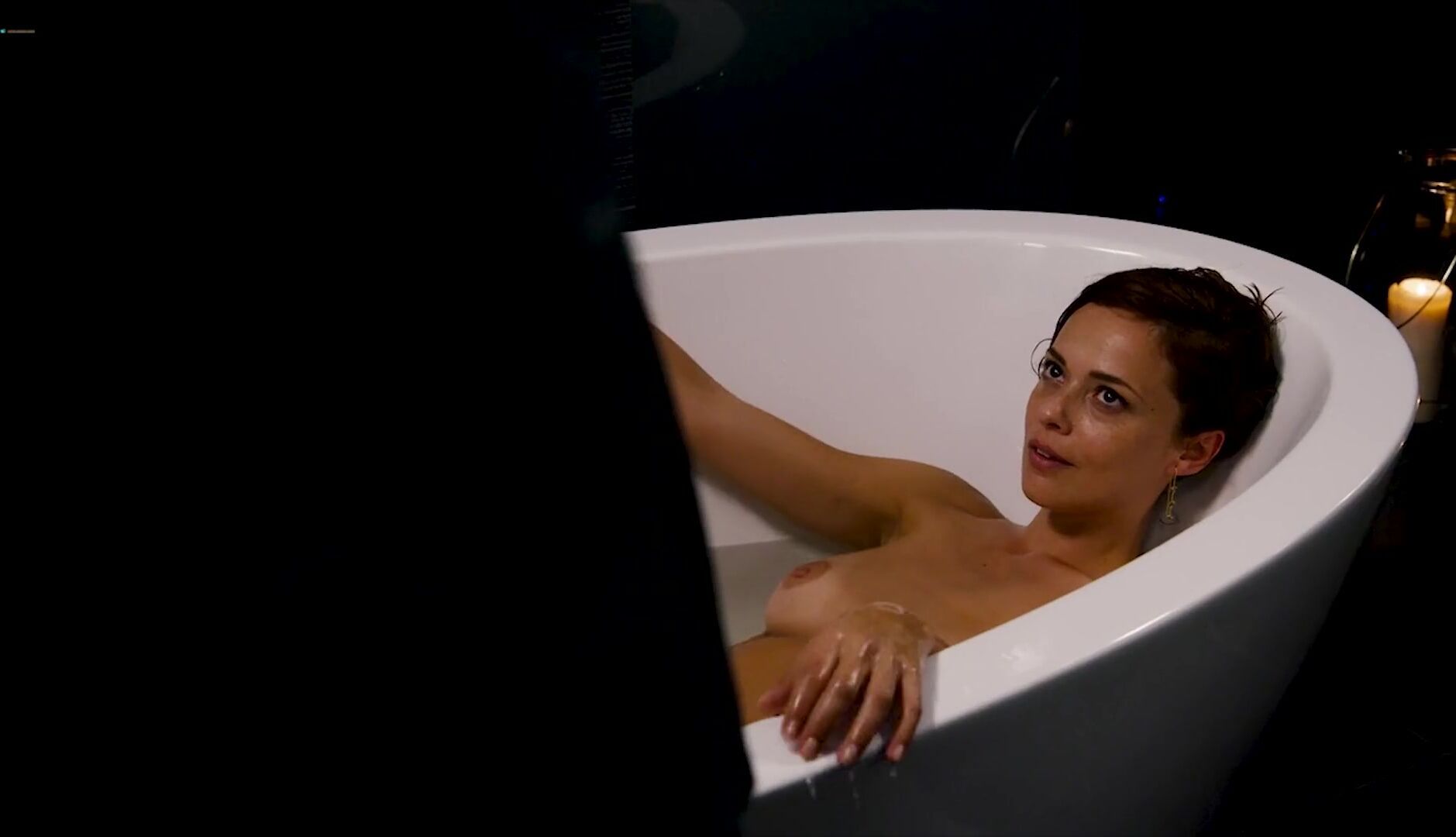 Naija Hot MILF Valeria Bilello nude exposes boobs and hairy muff in TV series Sense 8 CastingCouch-X - 2