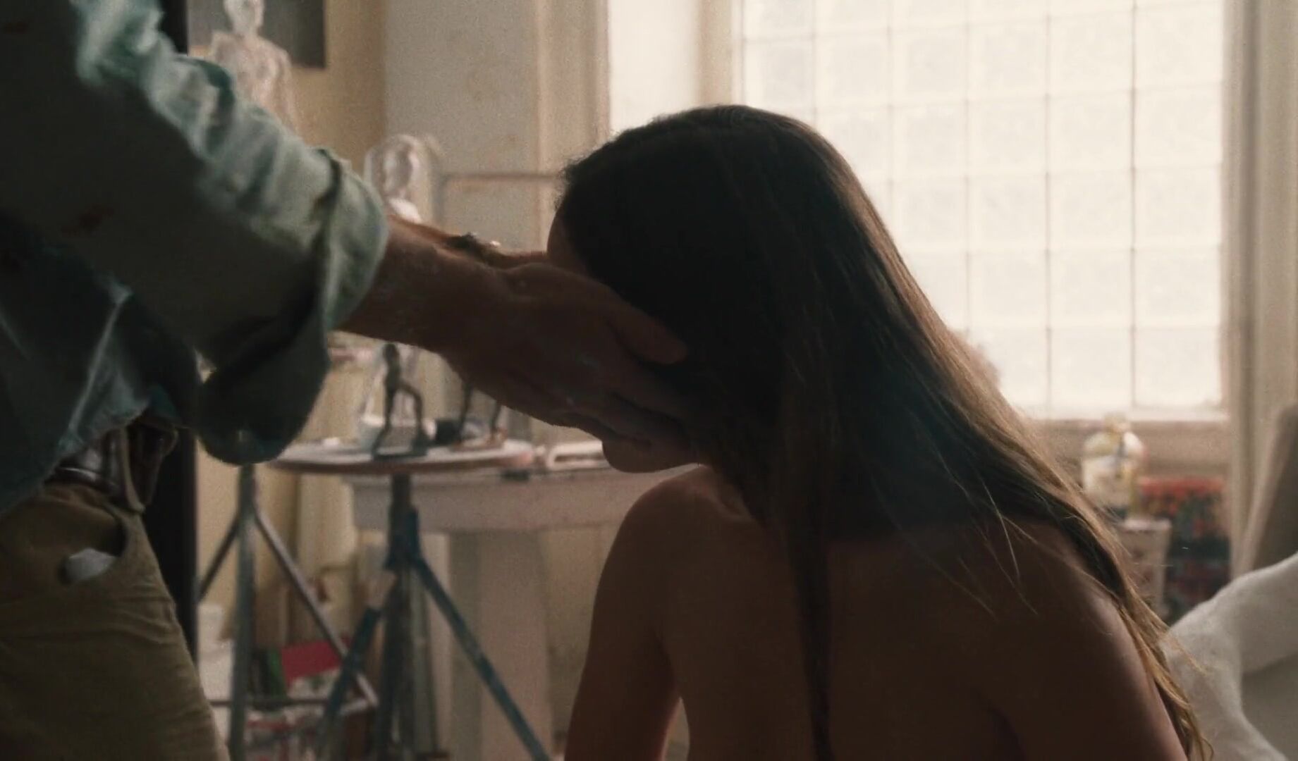 18QT Nude moment from feature film where hot actress Olivia Wilde exposes her skinny body Phat Ass