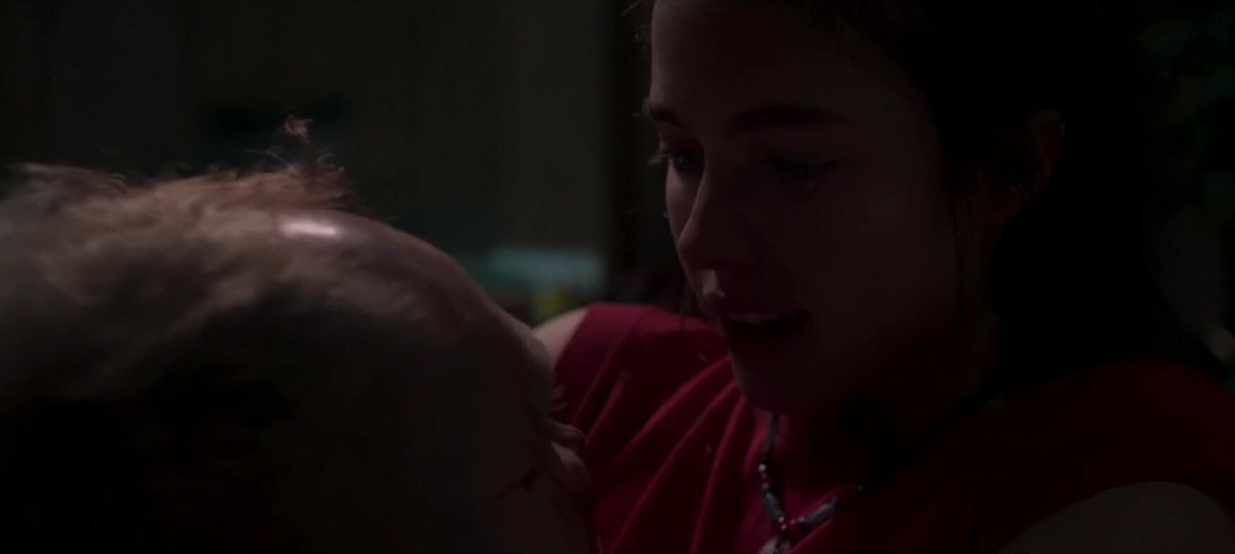 Pick Up Nude and sex moments of skinny sexual pervert Margaret Qualley from Donnybrook (2018) Real - 1