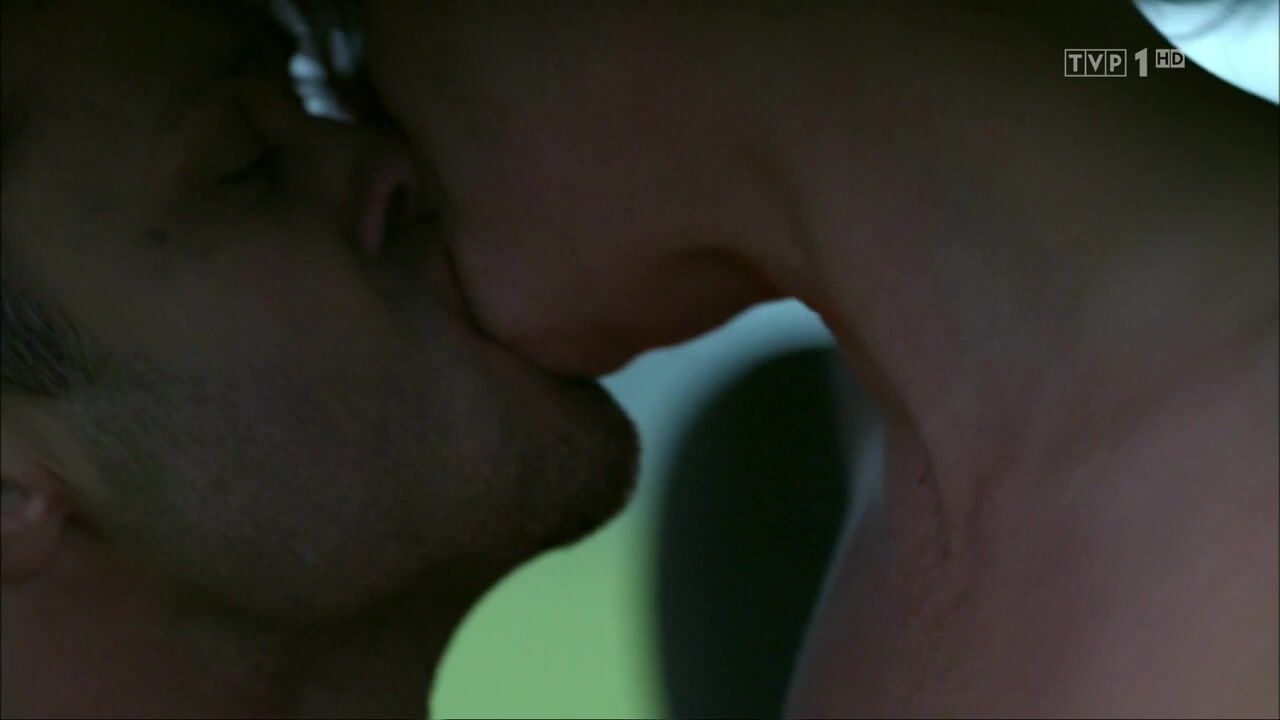 Special Locations Strazacy s02e10 (2016): Marta Scislowicz kisses her lover and rides his cock Couples