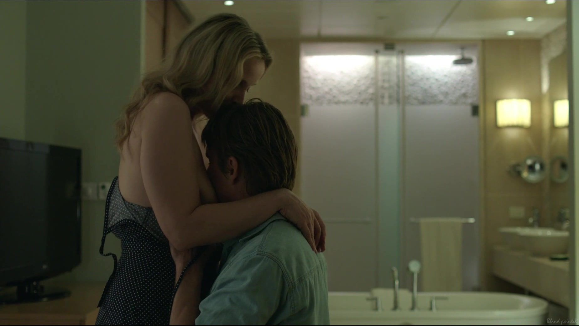 Kissing Julie Delpy nude - Before Midnight (2013) Parship