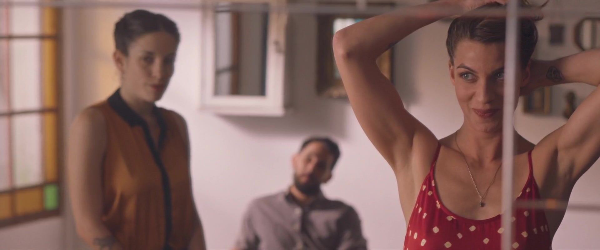 Natural Boobs Natalia Tena showing her nude body in Sangre (2020) XBizShow
