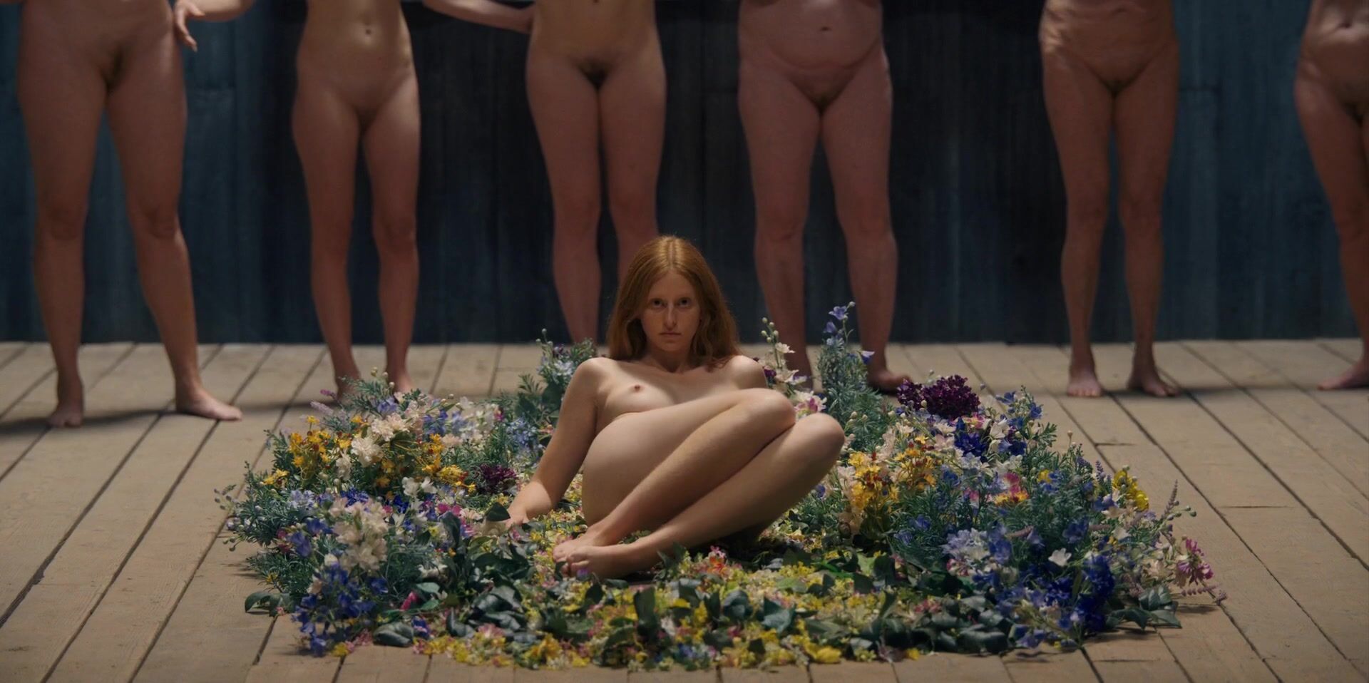 Assfucking Nude Isabelle Grill sex scene from Midsommar (2019) Doggy Style