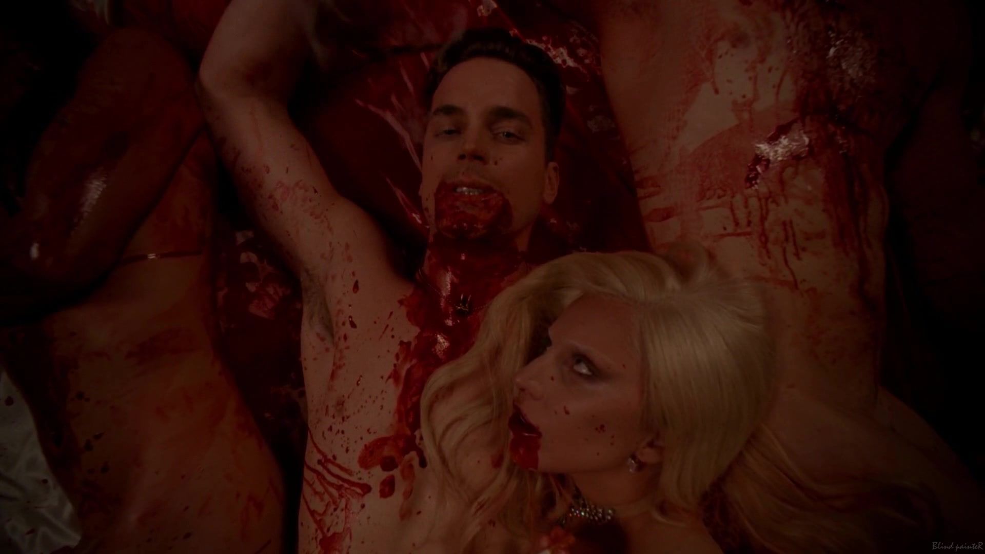 FetLife Lady Gaga & Chasty Ballesteros nude - American Horror Story S05E01 (2015) Uncensored