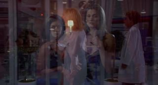 Lexington Steele Natasha Henstridge, Sarah Wynter, Raquel Gardner nude - Species II (1995) X