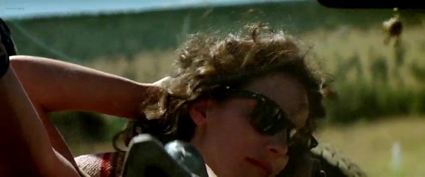 Blows Madeleine Stowe Nude - Revenge (1990) Black Hair - 1