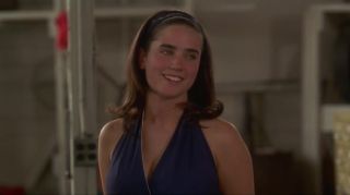 Sloppy Jennifer Connelly Nude - Inventing the Abbotts (1997) Black Hair