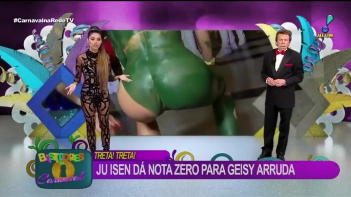 Analfuck Anus in Brazilian TV show Internal