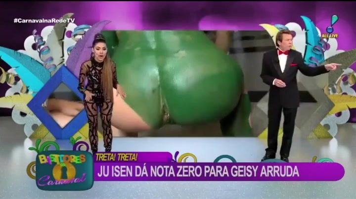 Amateur Blowjob Anus in Brazilian TV show Tits Big Tits