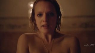 Blacks Elisabeth Moss nude - The Square (2017) YOBT
