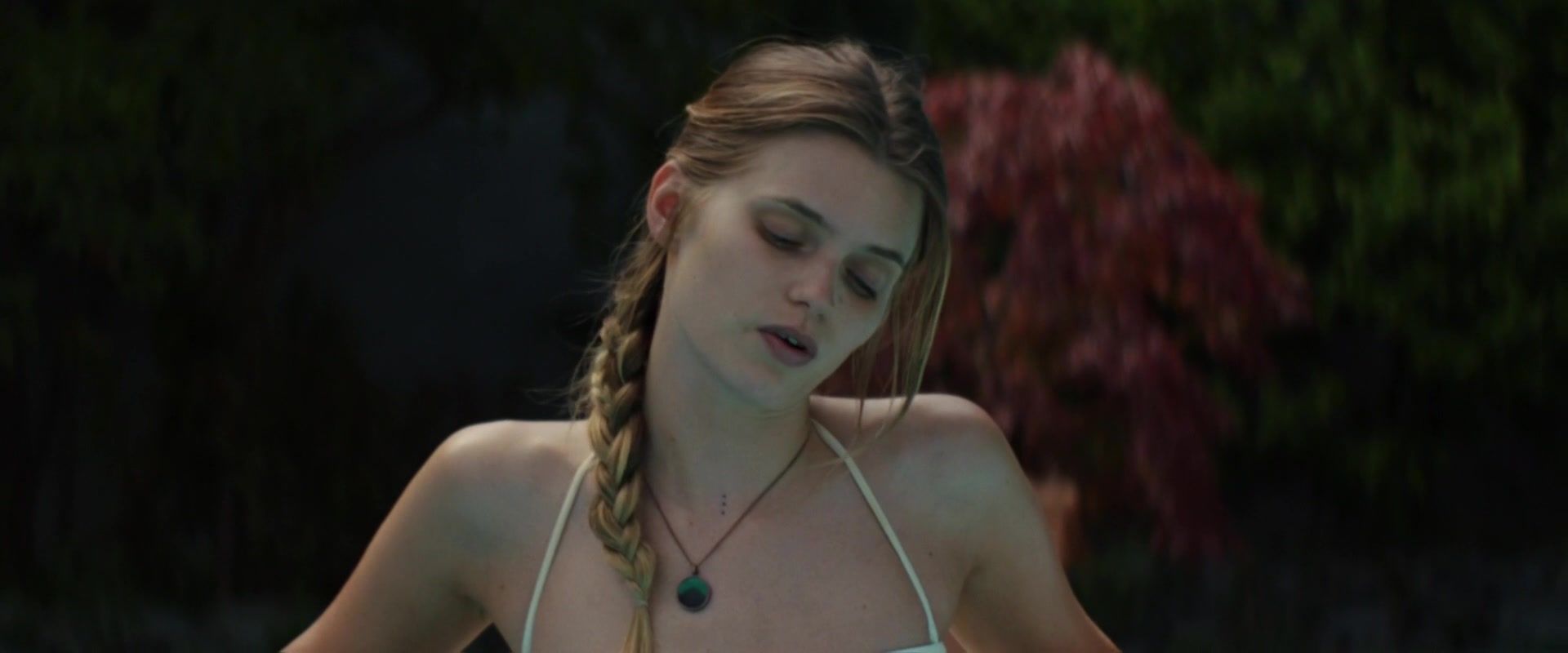 Lesbians Abbey Lee, Riley Keough nude - Welcome The Stranger (2018) Outdoor - 2