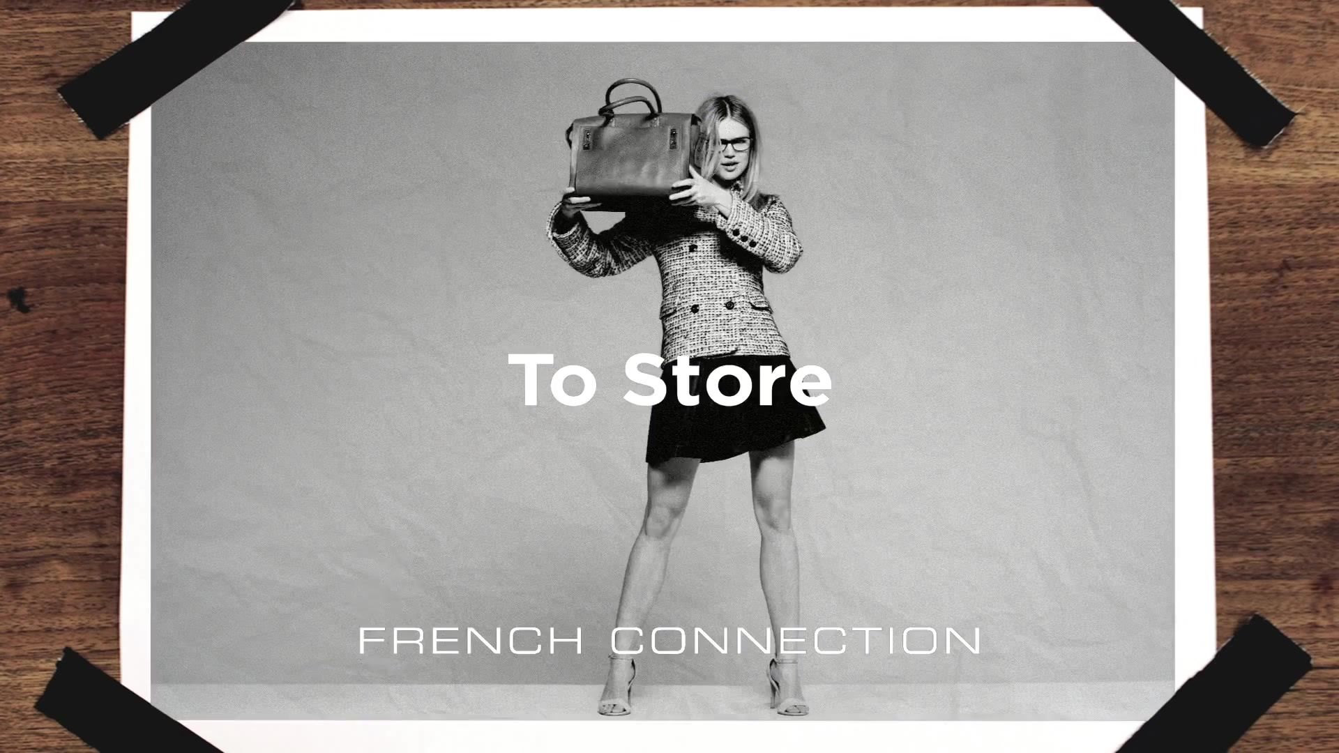 PlanetRomeo French Connection AW13 Campaign Teaser - Milou Forwomen - 2